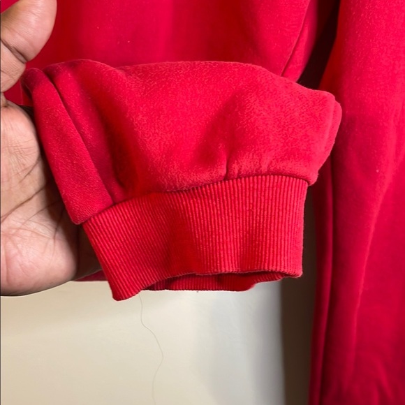 Fashion Nova Bold Red Joggers Size 2X EUC - Picture 6 of 9